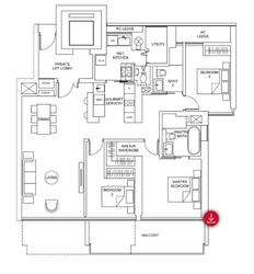 Marina One Residences (D1), Apartment #281219011